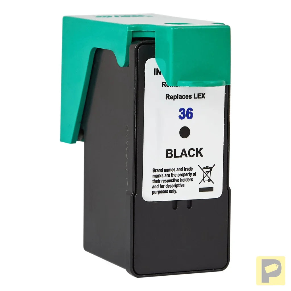Printhead for Lexmark | 18C2170E / 018C2170E | rem. | black | 25 ml | bulk