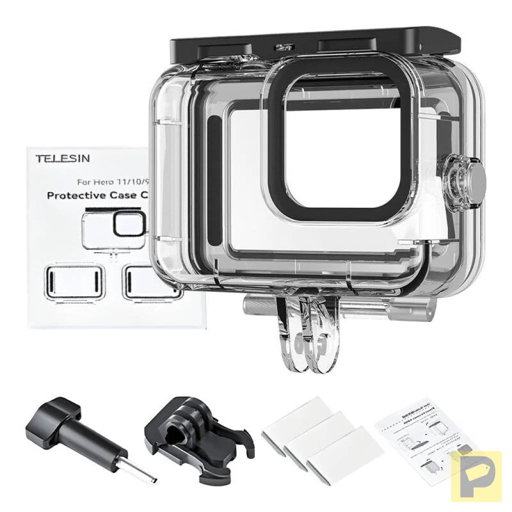 Protective case combo TELESIN for GoPro Hero 12/11/10/9