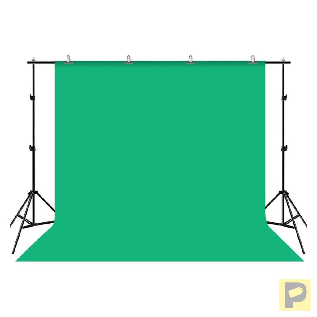 Puluz 2x3m photo backdrop set/stand + photo backdrops 3 pcs PKT5205