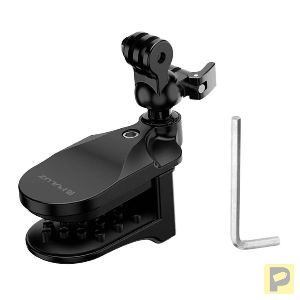 PULUZ helmet mount for sports cameras (DJI Action, GoPro Hero)(black)