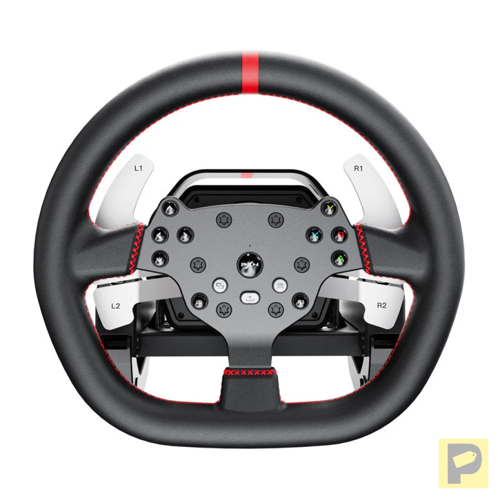 PXN-V10 Pro gaming set - steering wheel + pedals + mounting clamps (PC / PS4 / Xbox One / Xbox Series X|S)