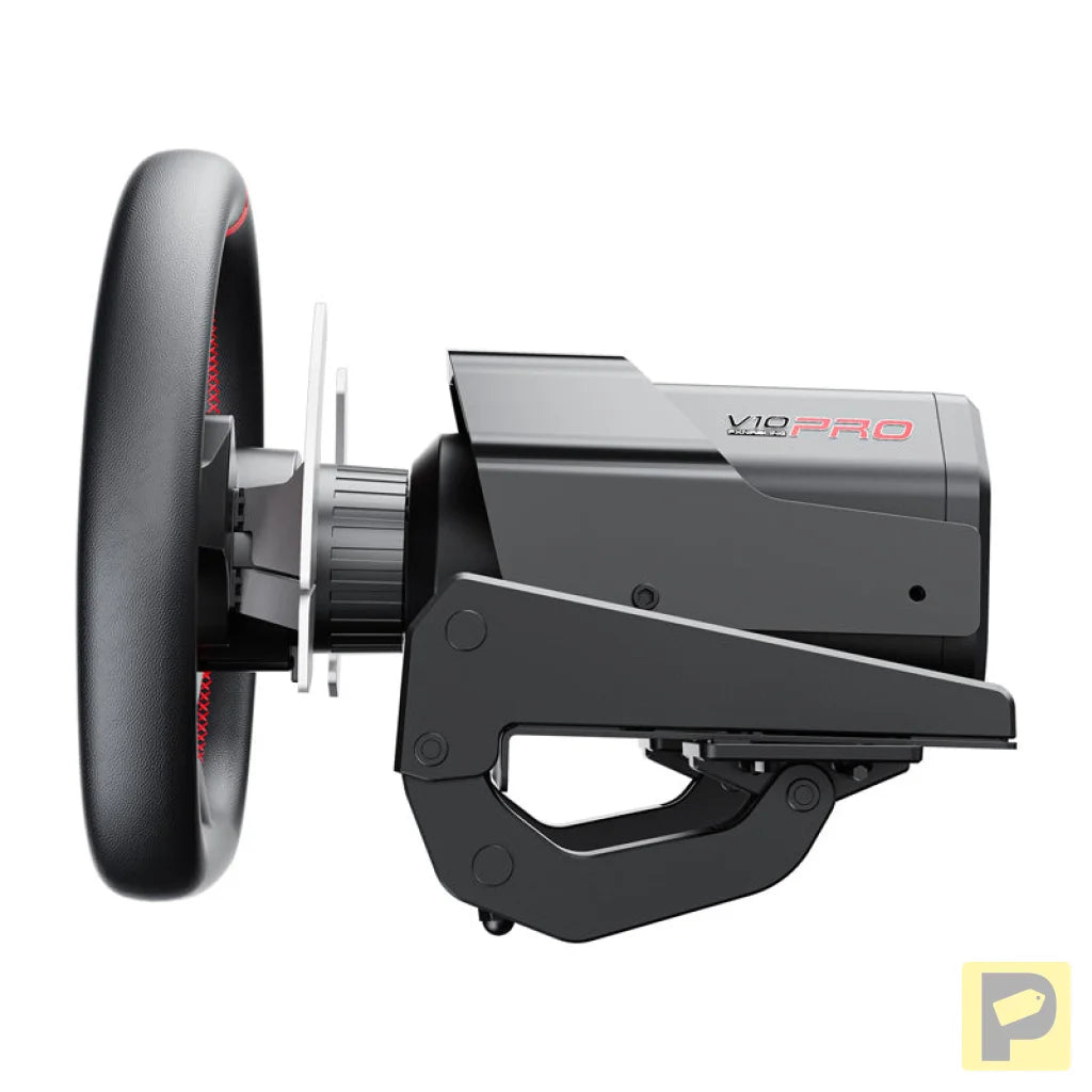PXN-V10 Pro gaming set - steering wheel + pedals + mounting clamps (PC / PS4 / Xbox One / Xbox Series X|S)