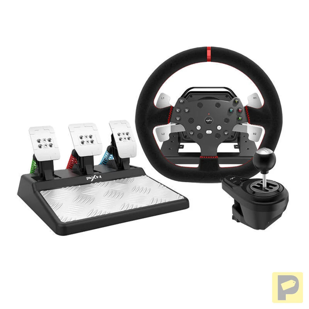PXN-V10 V2 gaming steering wheel (PC / PS4 / XBOX ONE / SWITCH)