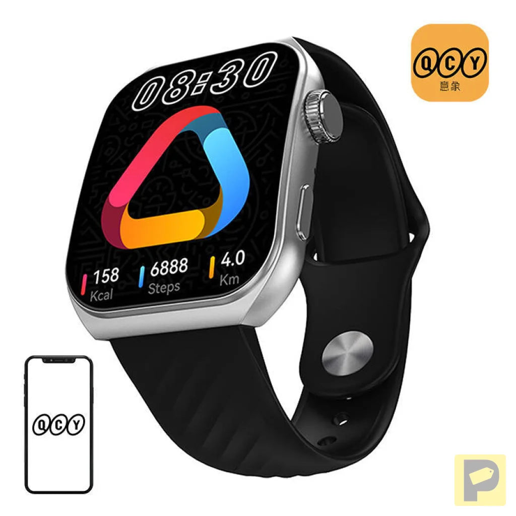 QCY GS2 S5 smartwatch (black)