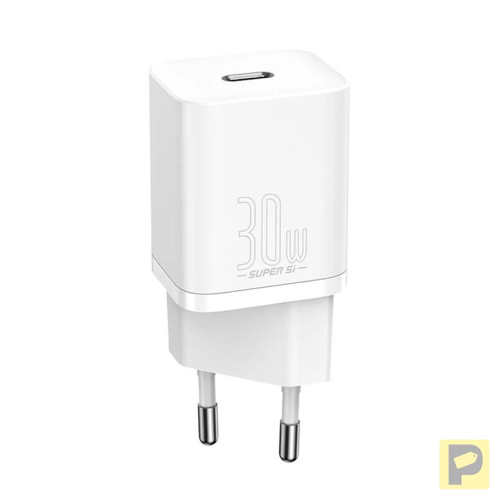 Quick Charger Baseus Super Si 1C 30W (white)