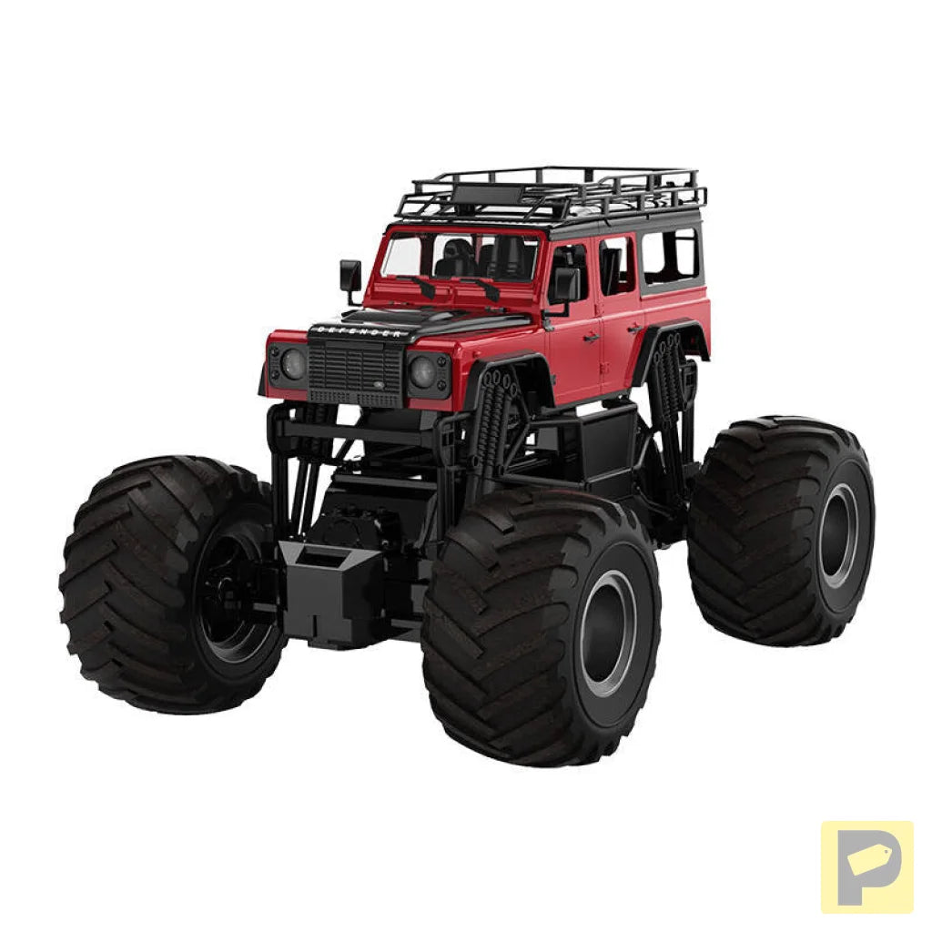Remote control RC remote control car 1:8 Double Eagle (red) Land Rover Defender E375-003