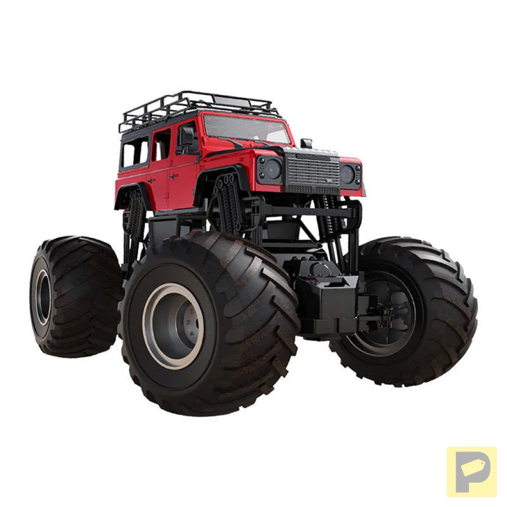 Remote control RC remote control car 1:8 Double Eagle (red) Land Rover Defender E375-003