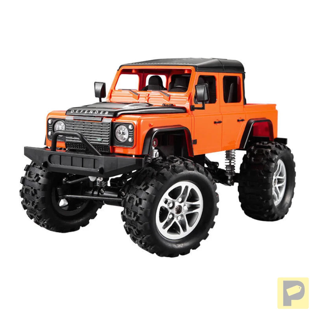 Remote-controlled car 1:14 Double Eagle (orange) Land Rover Defender (Pick-up) E332-003