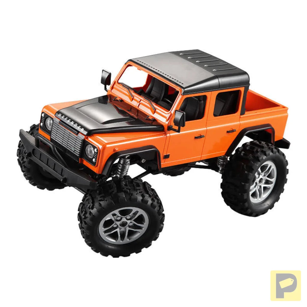 Remote-controlled car 1:14 Double Eagle (orange) Land Rover Defender (Pick-up) E332-003