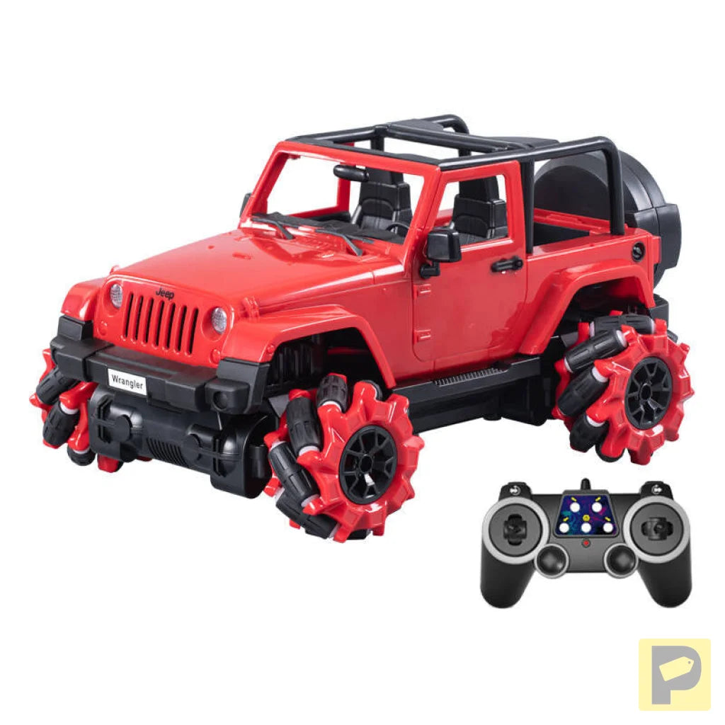 Remote-controlled car 1:16 Double Eagle (red) Jeep (drift) E348-003