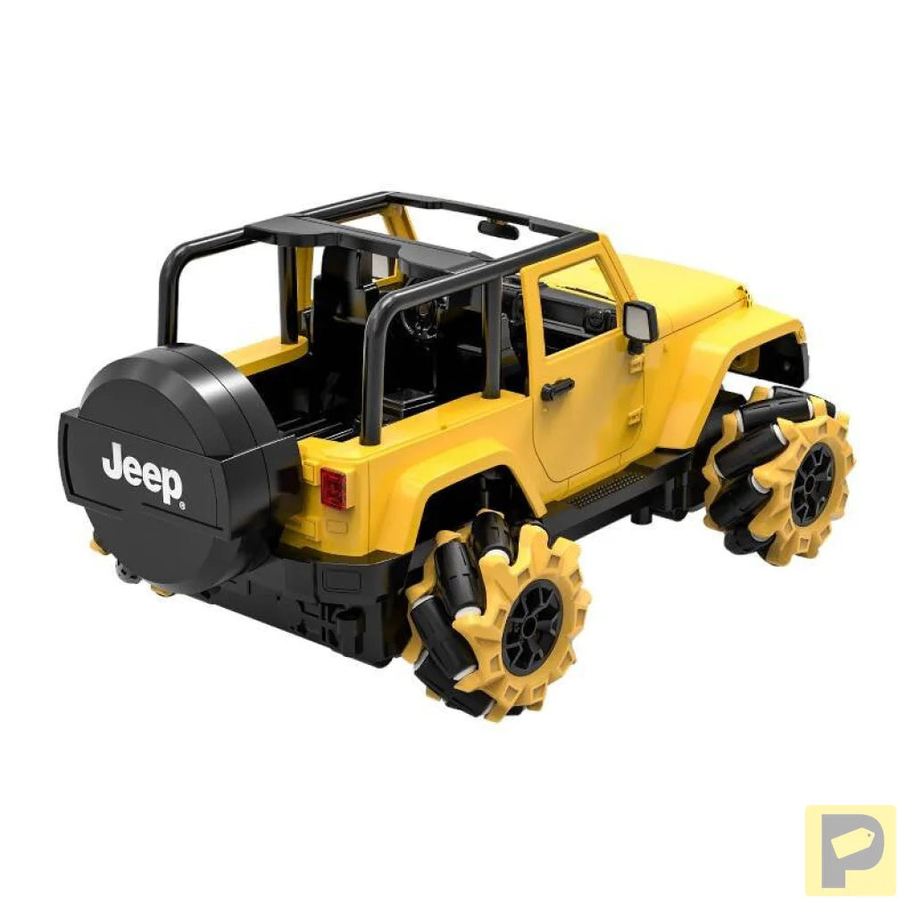 Remote-controlled car 1:16 Double Eagle (yellow) Jeep (drift) E348-003