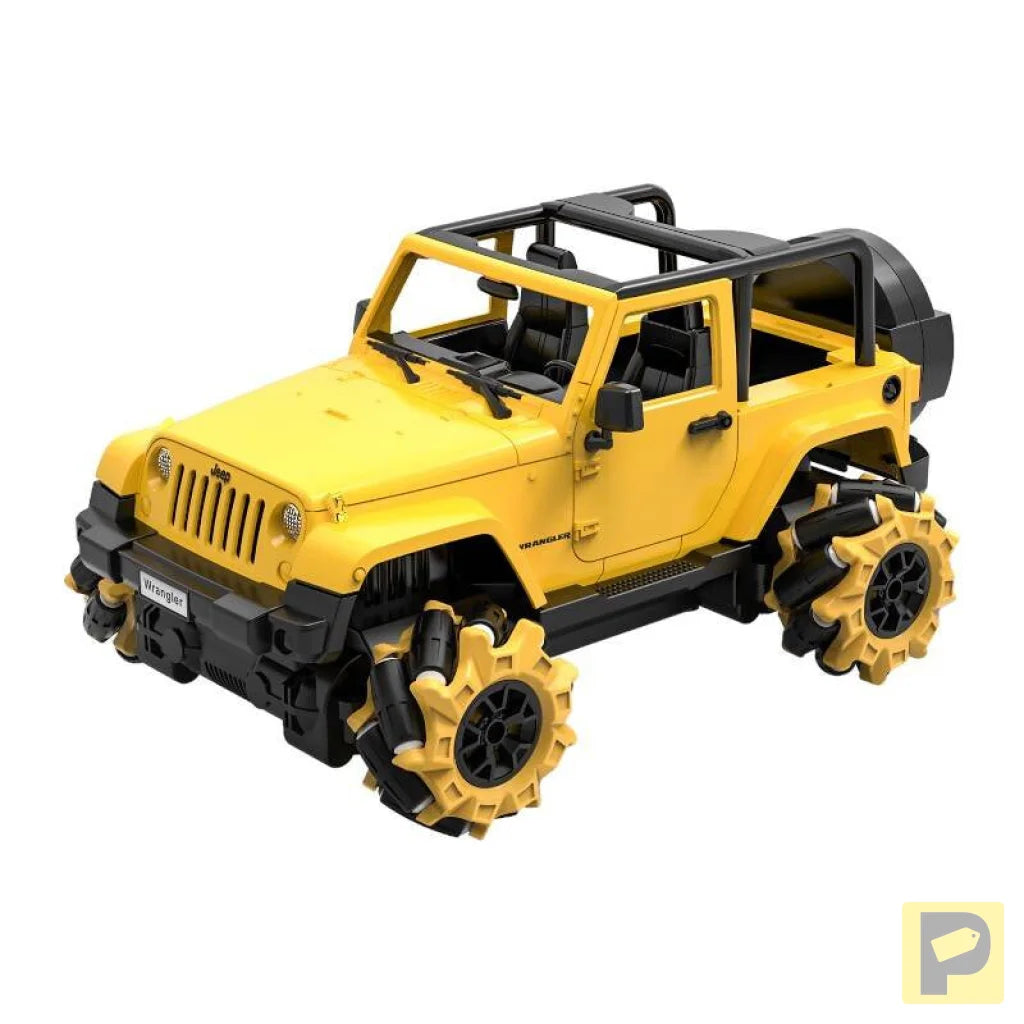 Remote-controlled car 1:16 Double Eagle (yellow) Jeep (drift) E348-003