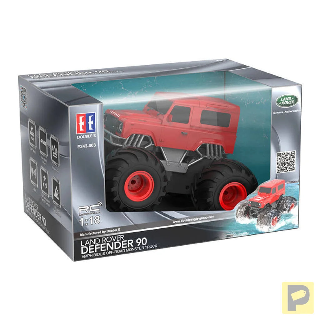 Remote-controlled car Double Eagle (red) Land Rover (Amphibious) E343-003