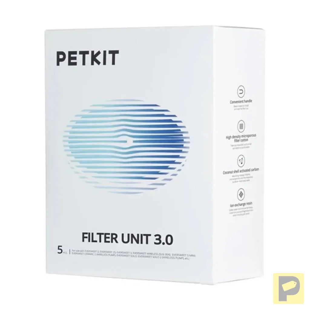Replacement filters for PetKit Eversweet fountain (5pcs)
