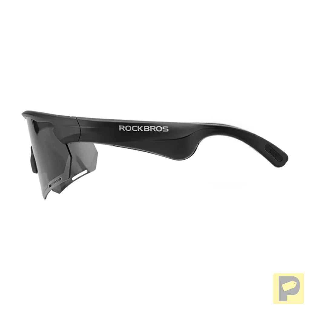 Rockbros SP251 Polarized Bluetooth Sunglasses (Dark)