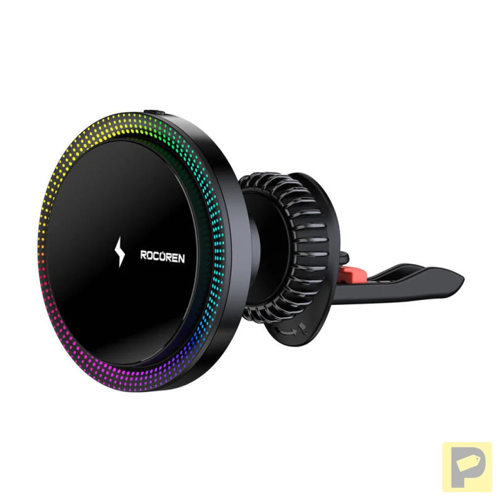 Rocoren RCZJ-XK01 wireless car charger, 15W (black)
