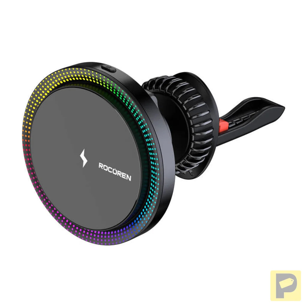 Rocoren RCZJ-XK01 wireless car charger, 15W (black)