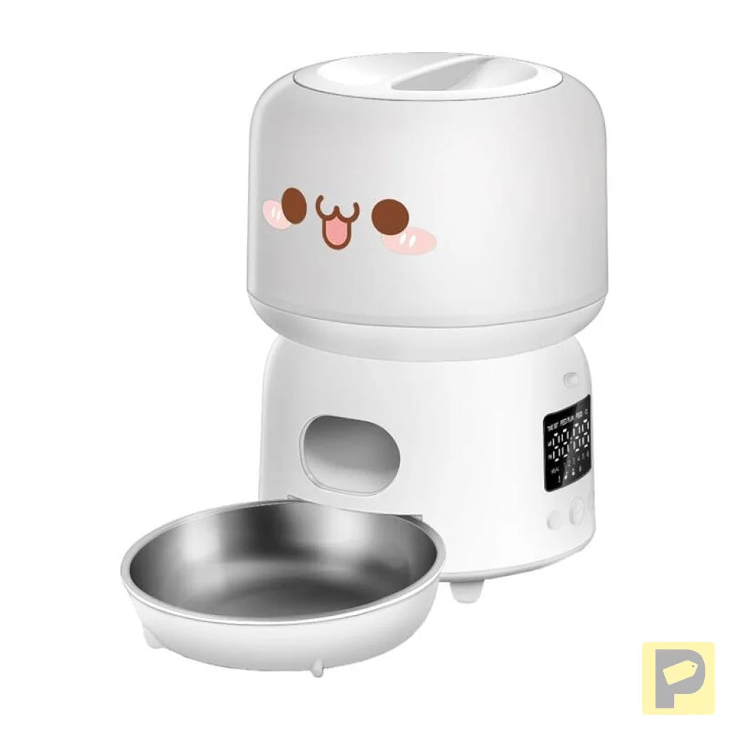 Rojeco 3L Automatic Feed Dispenser Button Version (White)
