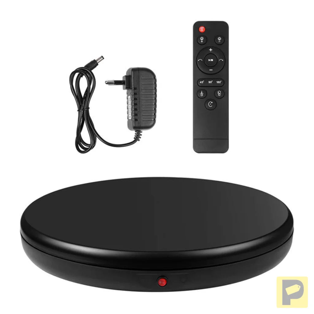 Rotating display stand Puluz 45 cm (black)