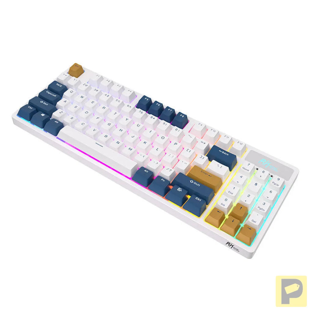 Royal Kludge RK89 RGB Wireless Mechanical Keyboard, Lemon switch (white) (QWERTY)