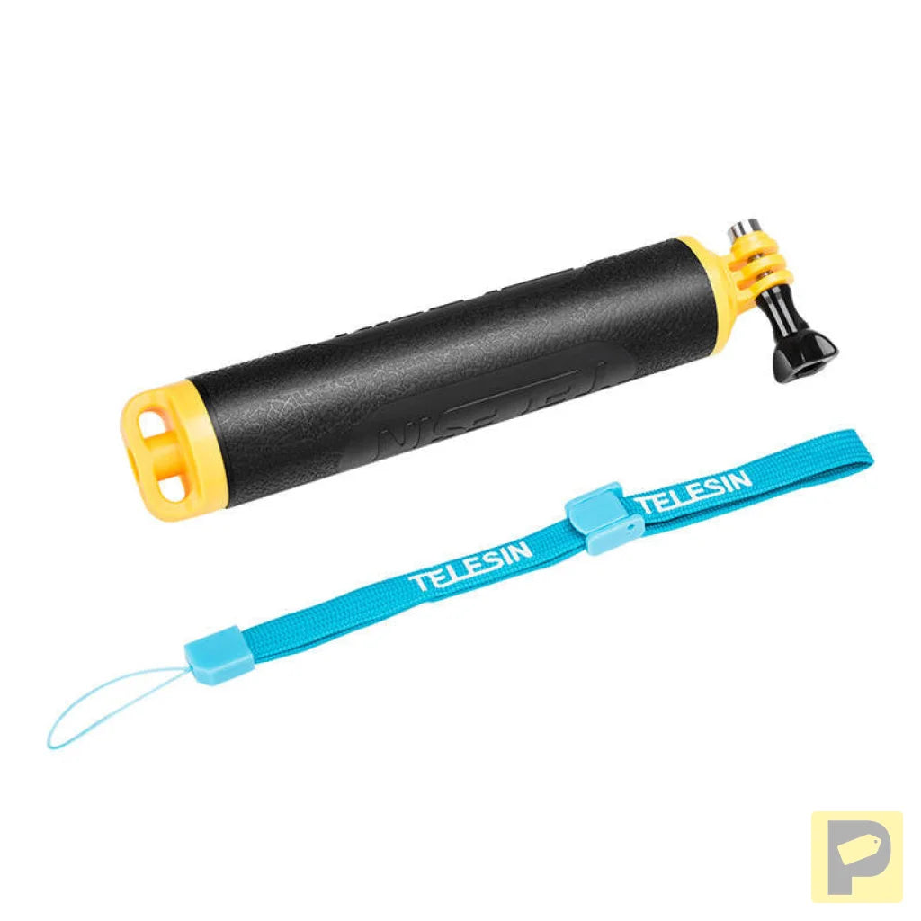 Rubber Floating Hand Grip Telesin for Action and Sport Cameras (GP-MNP-300-YL)