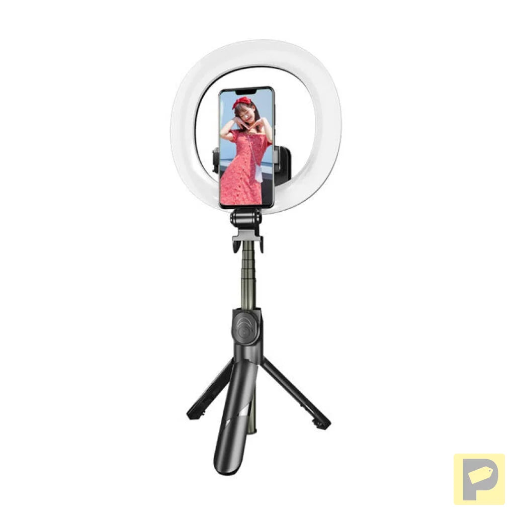 Selfie stick/ tripod Puluz with LED light ring