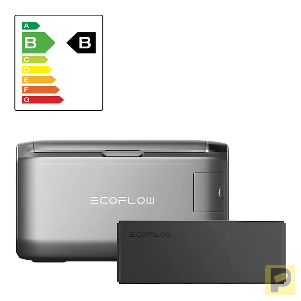 Set: EcoFlow Glacier 35L Portable Refrigerator + 298Wh Battery.