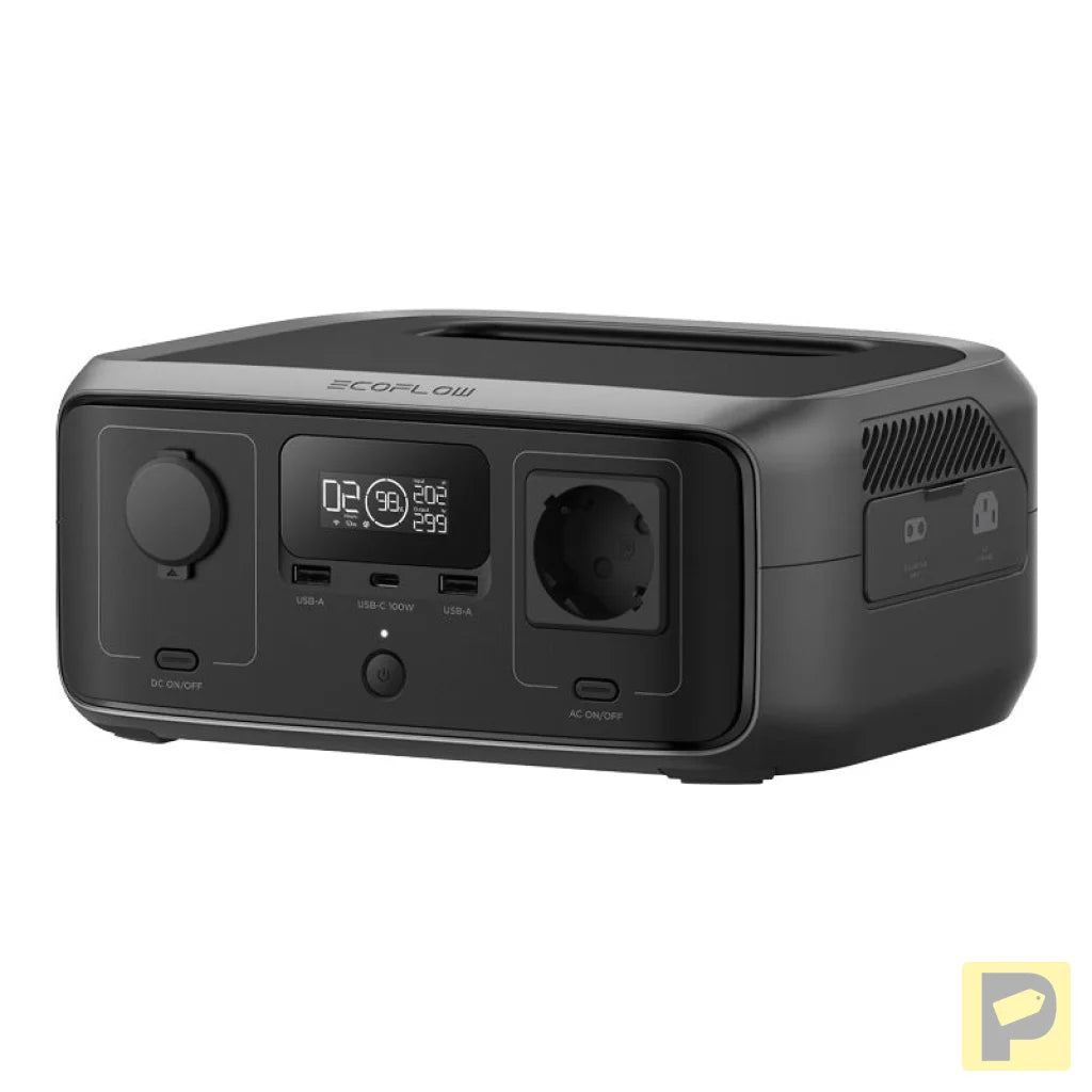 Set: EcoFlow River 3 UPS power station + 160W photovoltaic panel.