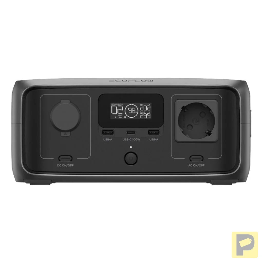 Set: EcoFlow RIVER 3 UPS Power Station + 45W Photovoltaic Panel.