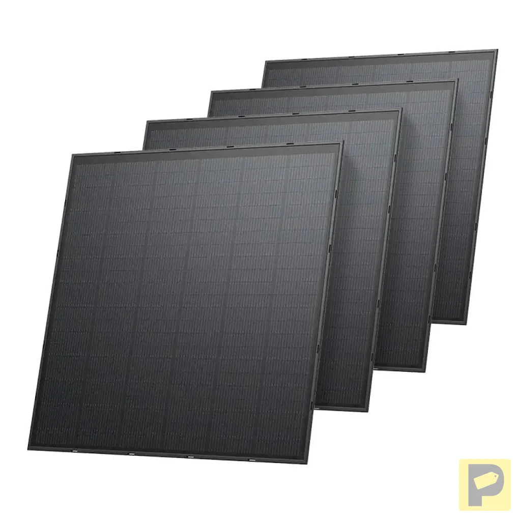 Set of 2x EcoFlow 250W photovoltaic panel Rigid design