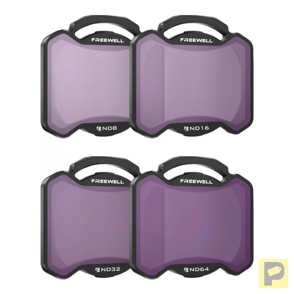 Set of 4 filters ND8,16,32,64 Freewell for DJI Avata 2