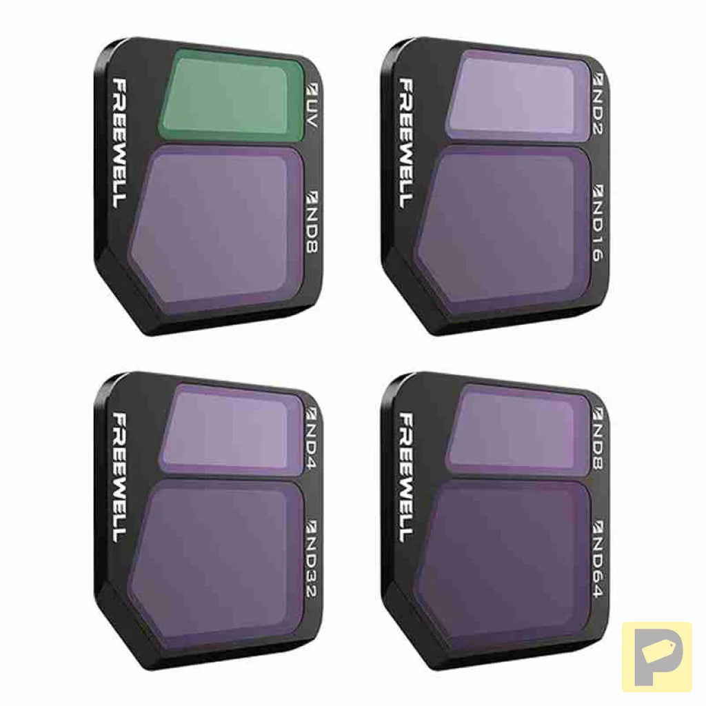 Set of 4 filters Split ND Freewell for DJI Mavic 3
