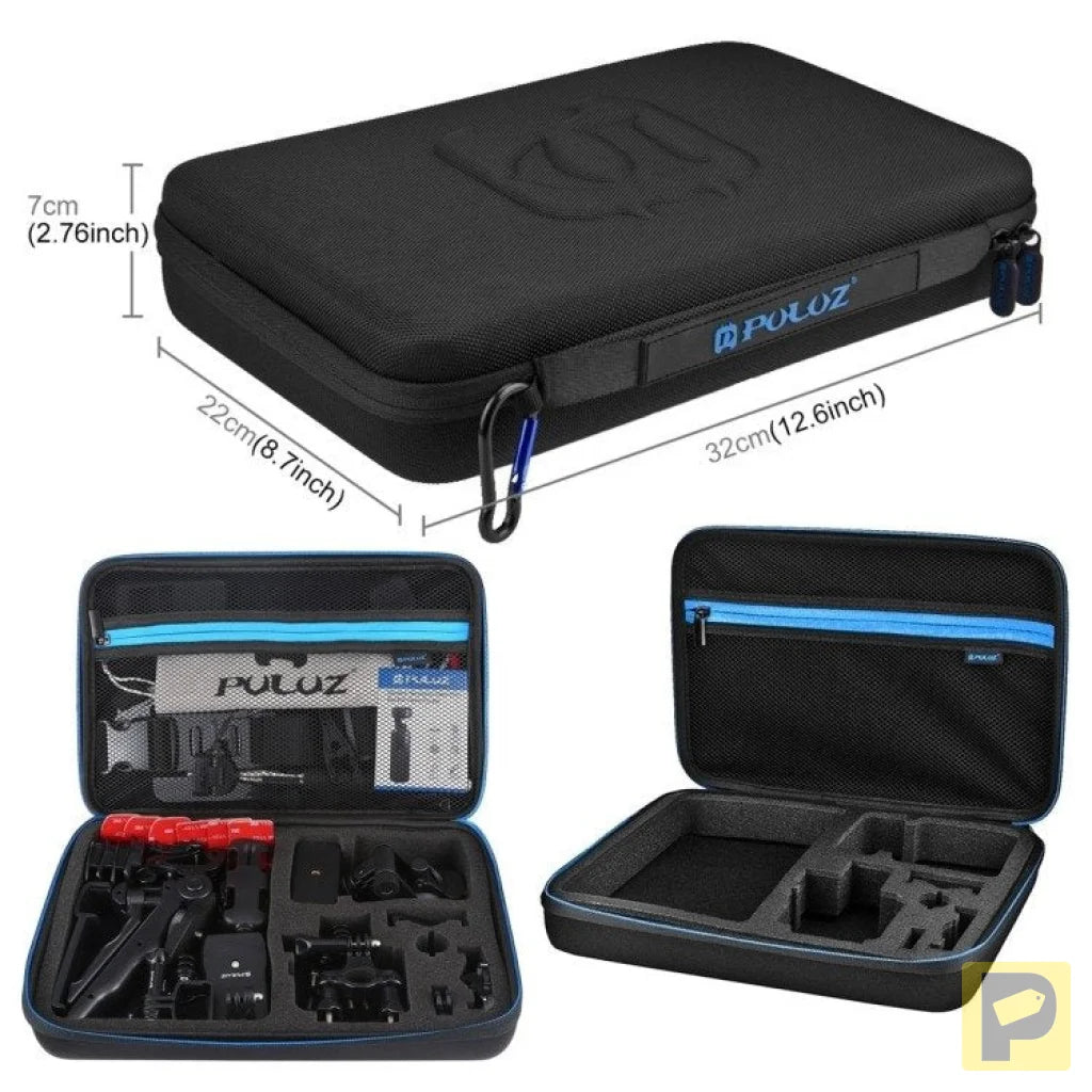Set of 43 Puluz accessories for sports cameras (including Osmo Action 5 Pro, Ace Pro 2) PKT47