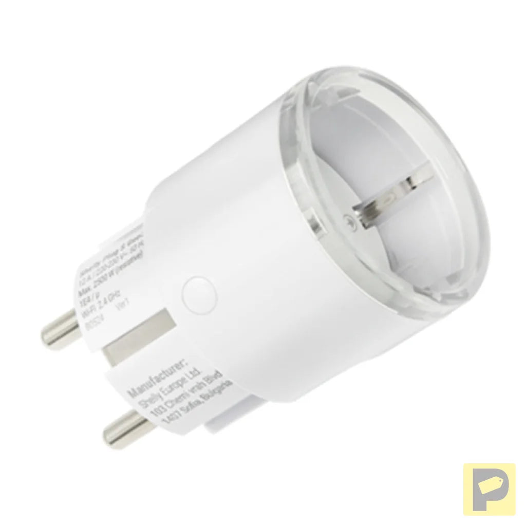 Set of 5 Shelly Plug S MTR Gen3 12A smart outlets (white)