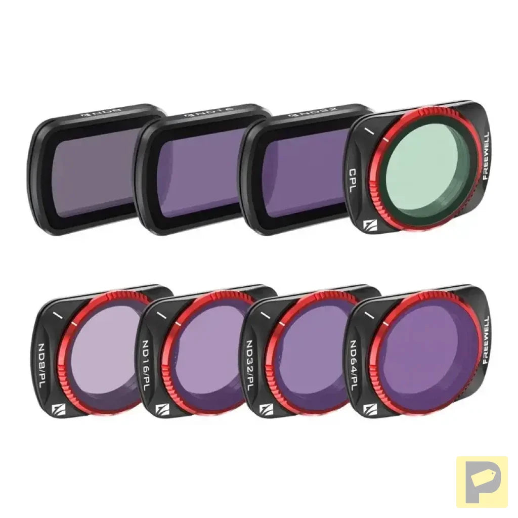 Set of 8 filters Freewell DJI Osmo Pocket 3