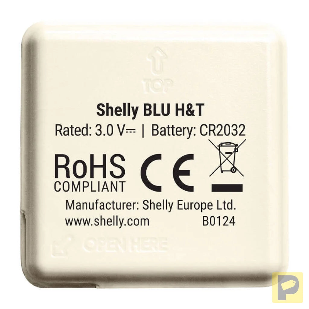 Shelly BLU H&T Temperature and humidity Sensor (Ivory)