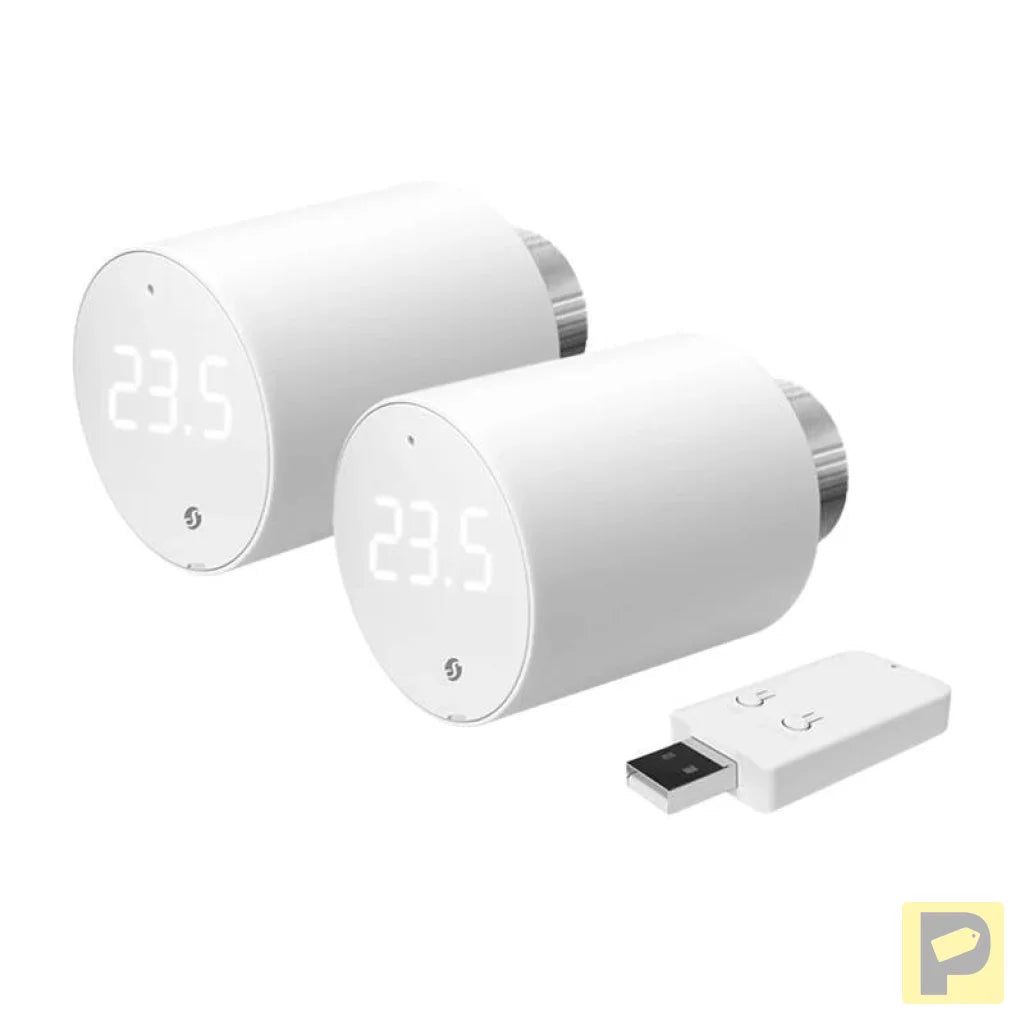 Shelly BLU TRV Thermostatic head, WiFi/Bluetooth (2 pieces with control unit)