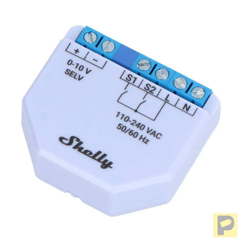 Shelly Plus 0-10V Light Dimmer, WiFi/Bluetooth