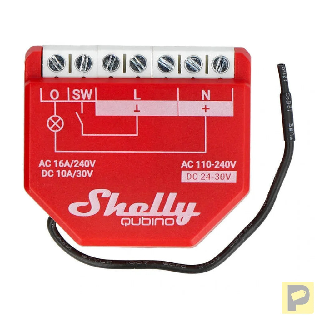 Shelly Qubino Wave1PM Controller, 1-channel, Z-Wave (Power measurement)