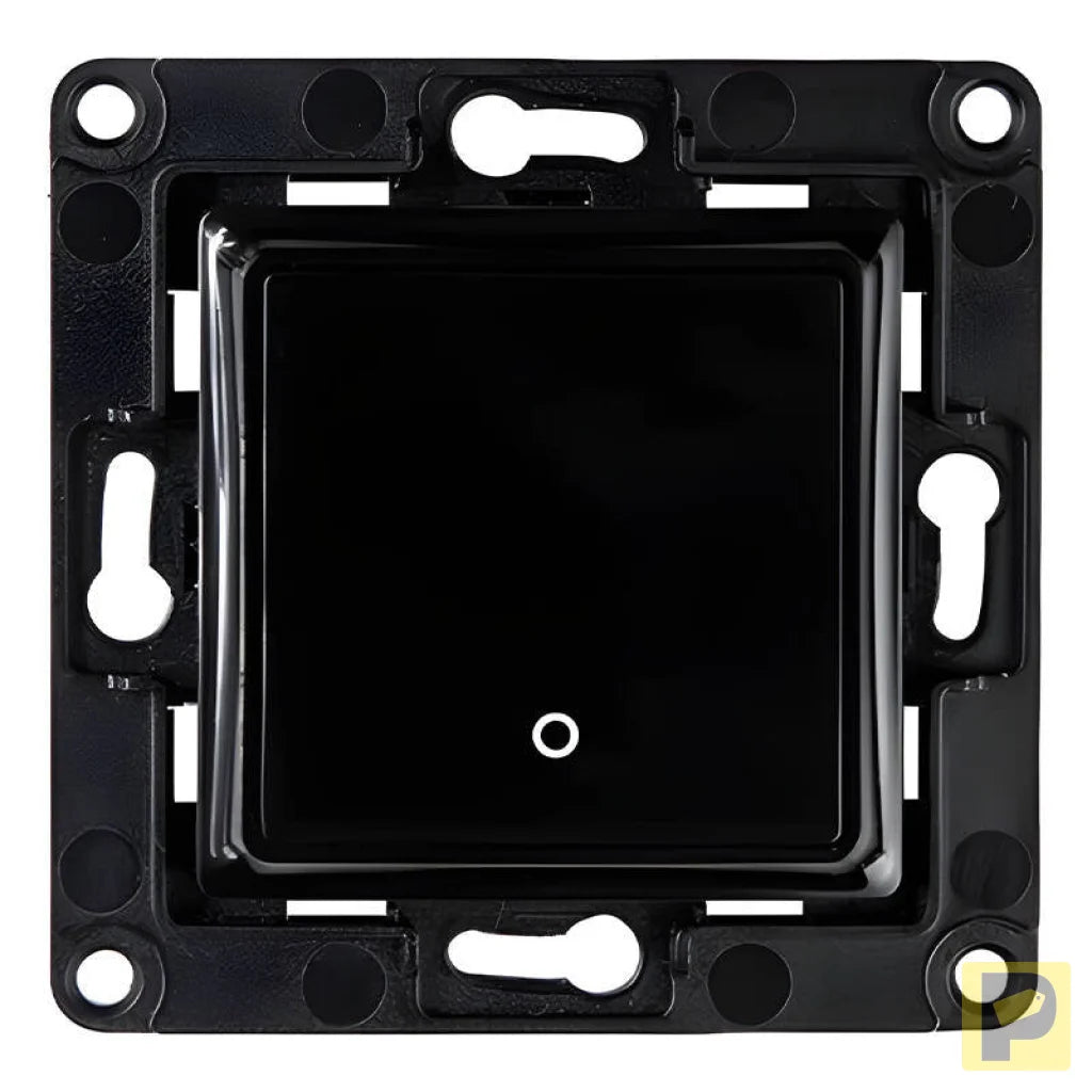 Shelly wall switch 1 button (black)