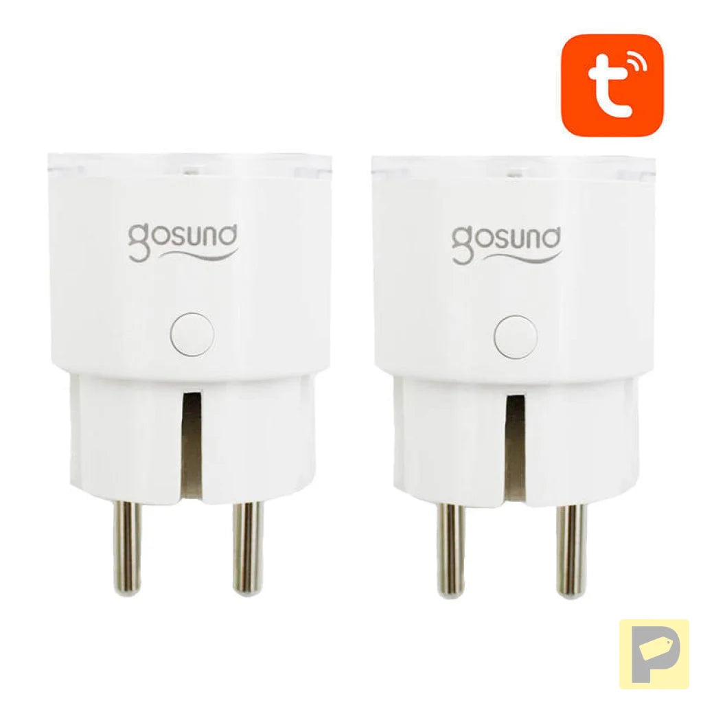 Smart plug WiFi Gosund SP111 3680W 16A, Tuya 2-pack