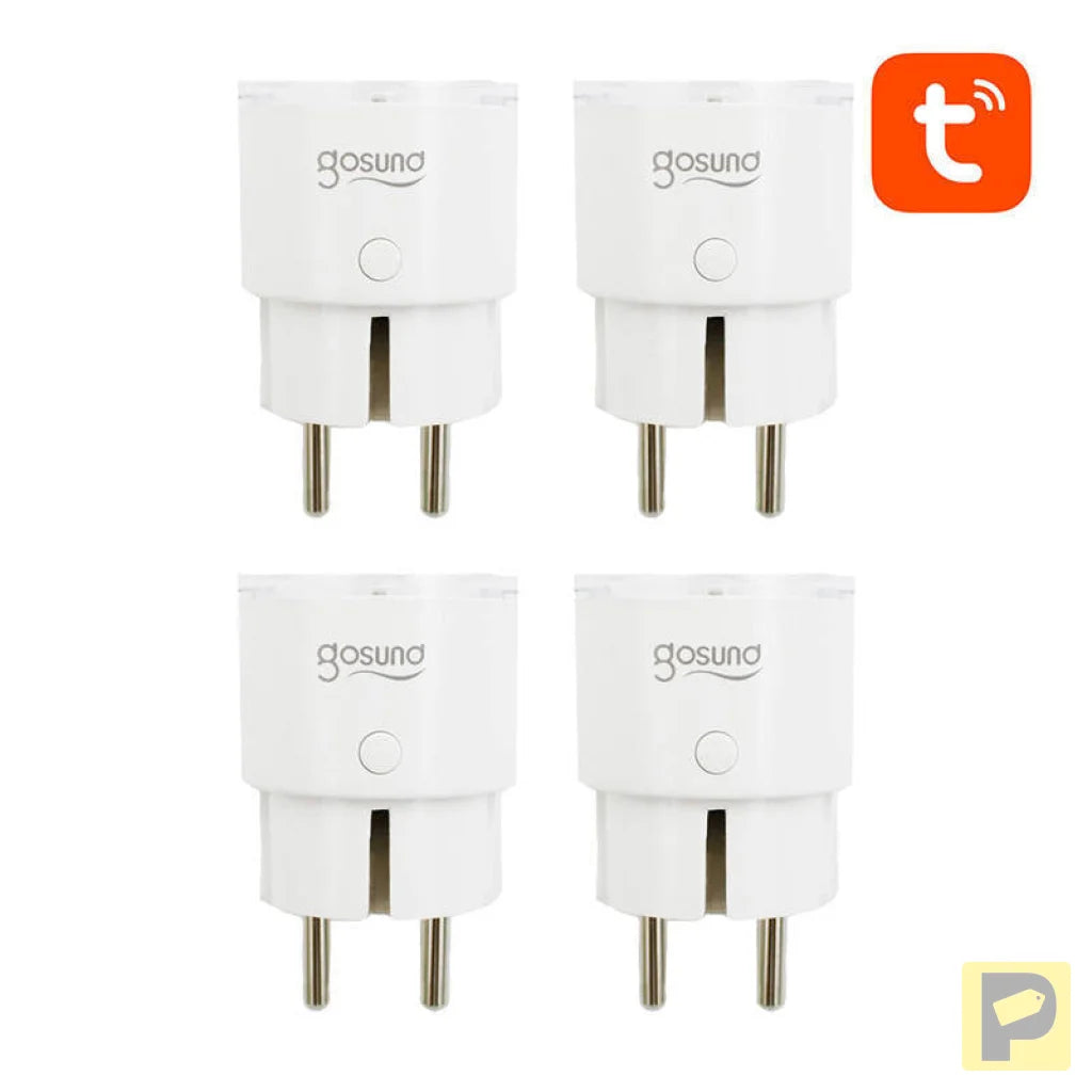 Smart plug WiFi Gosund SP111 3680W 16A, Tuya 4-pack