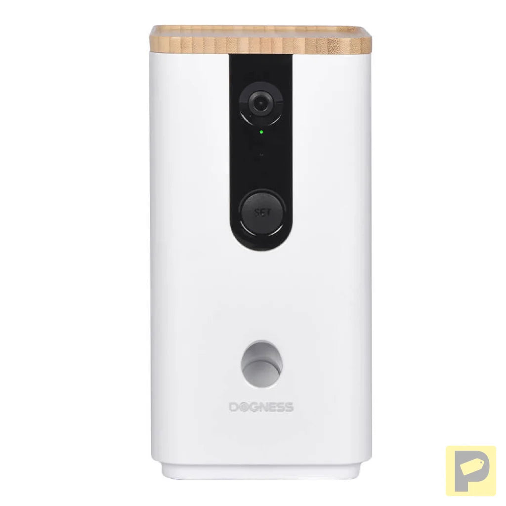 Smart snack feeder with camera T03 Dogness (White)