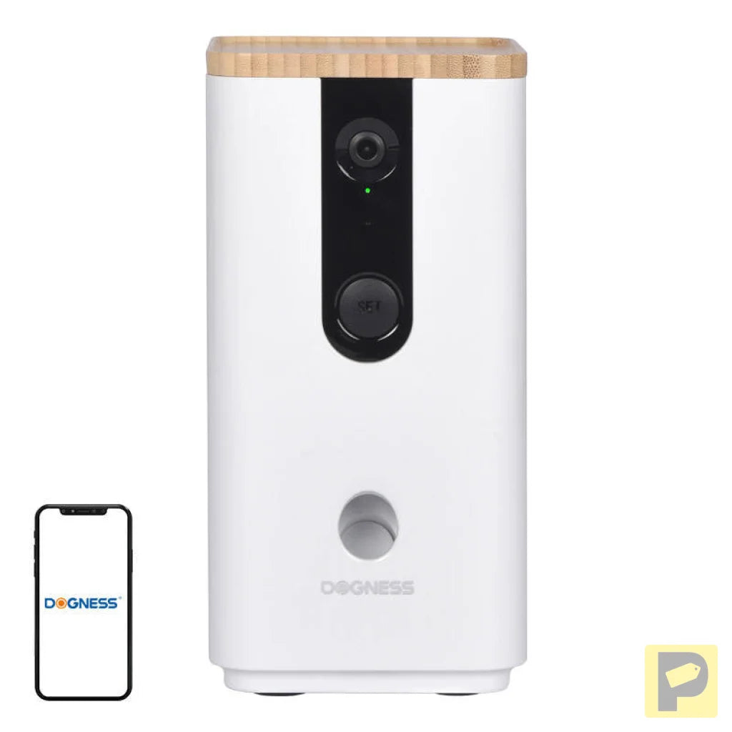 Smart snack feeder with camera T03 Dogness (White)