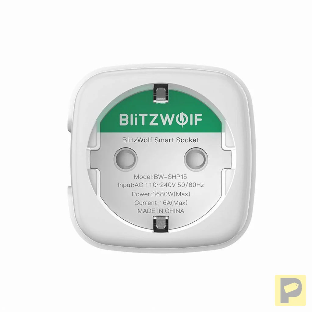 Smart socket Blitzwolf BW-SHP15, ZigBee, 3680W