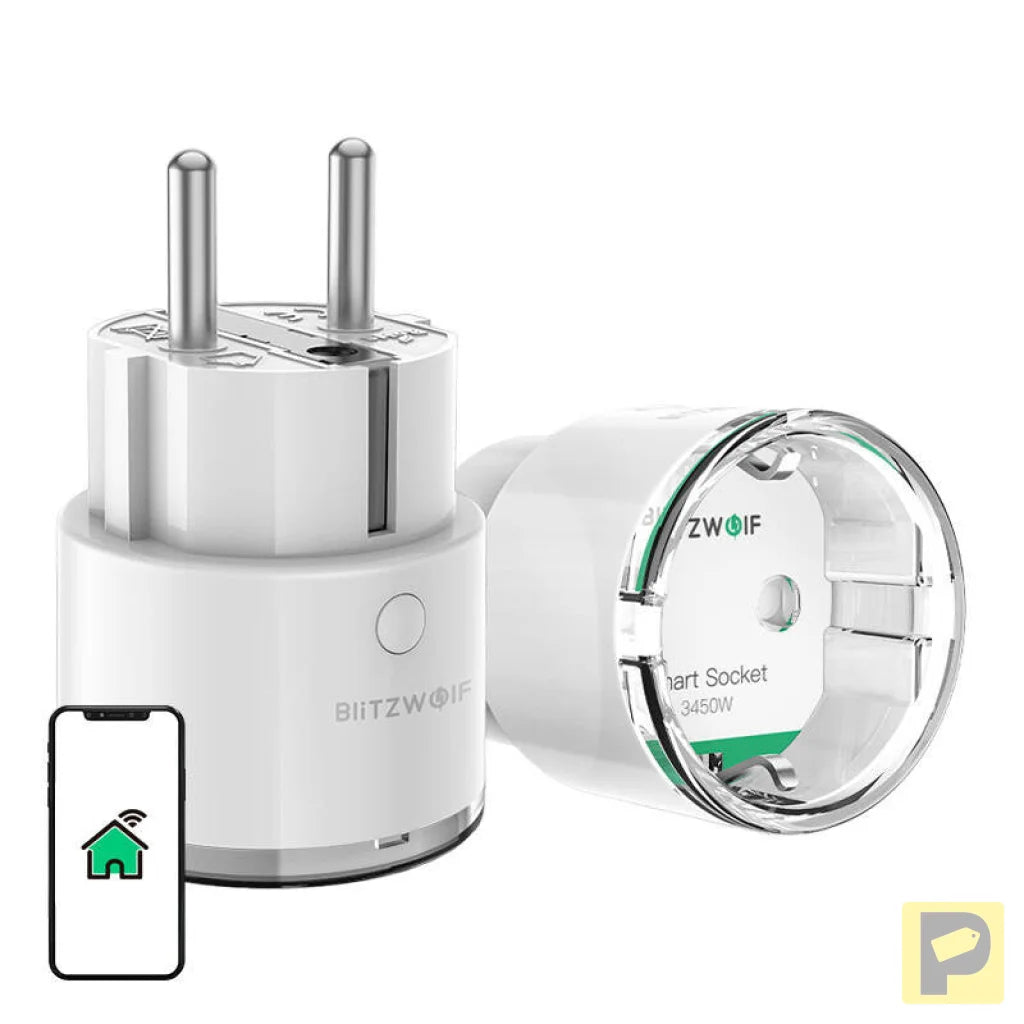 Smart Socket BlitzWolf BW-SHP6 Pro WIFI, (EU) 3450W