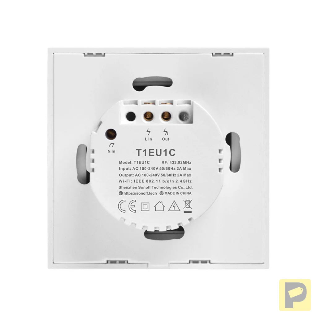 Smart Switch WiFi + RF 433 Sonoff T1 EU TX (3-channel)