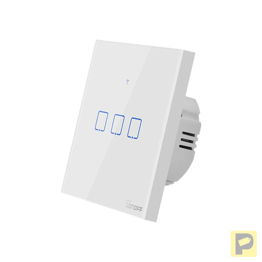 Smart Switch WiFi + RF 433 Sonoff T1 EU TX (3-channel)