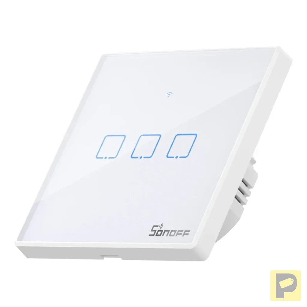 Smart Switch WiFi + RF 433 Sonoff T2 EU TX (3-channel) updated