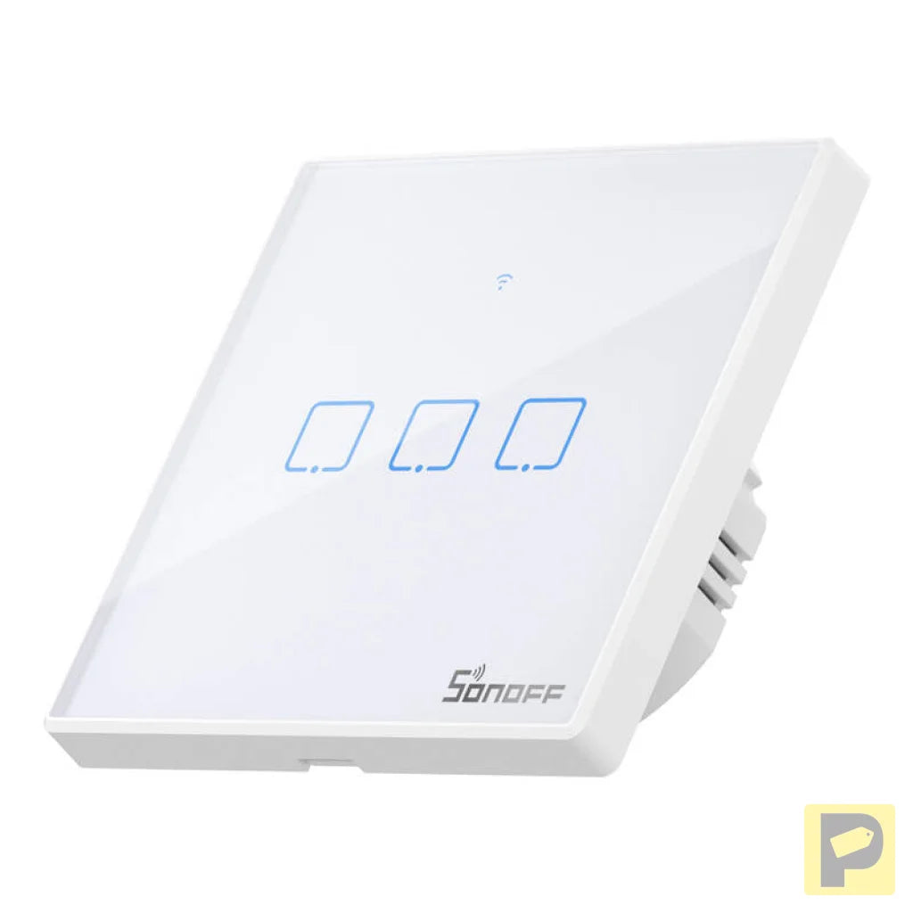Smart Switch WiFi + RF 433 Sonoff T2 EU TX (3-channel) updated